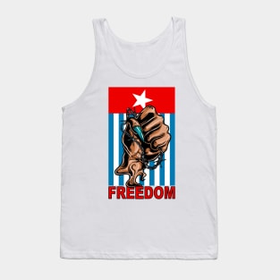 Freedom West Papua Morning Star Flag Tank Top